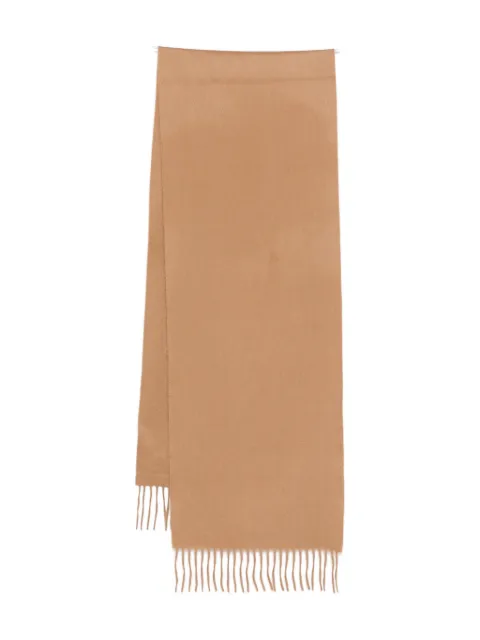 Begg x Co fringed plain scarf
