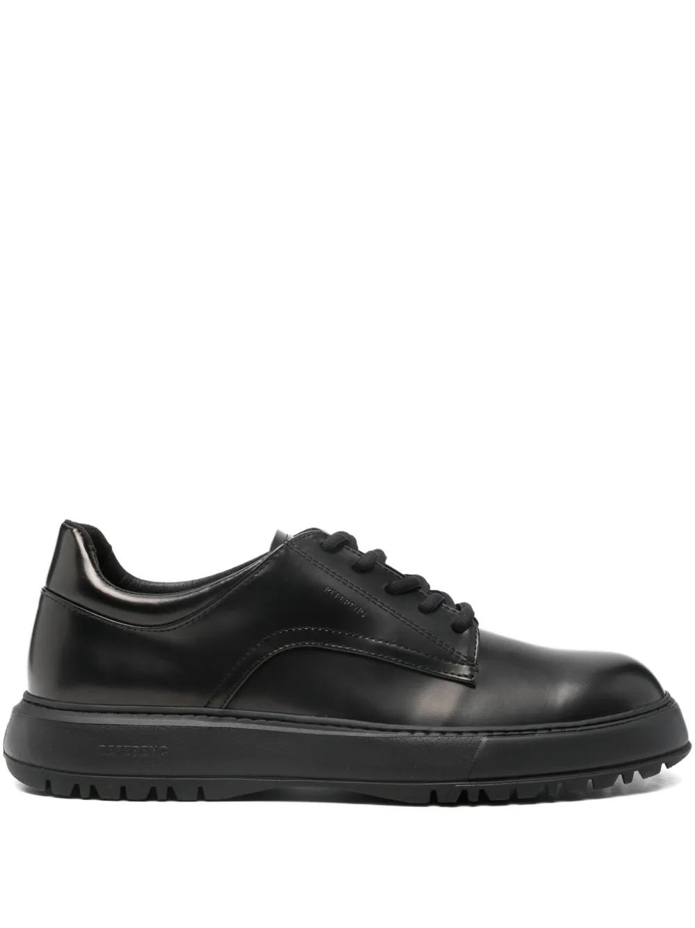 REFERENC leather Derby shoes | Black | Image 1