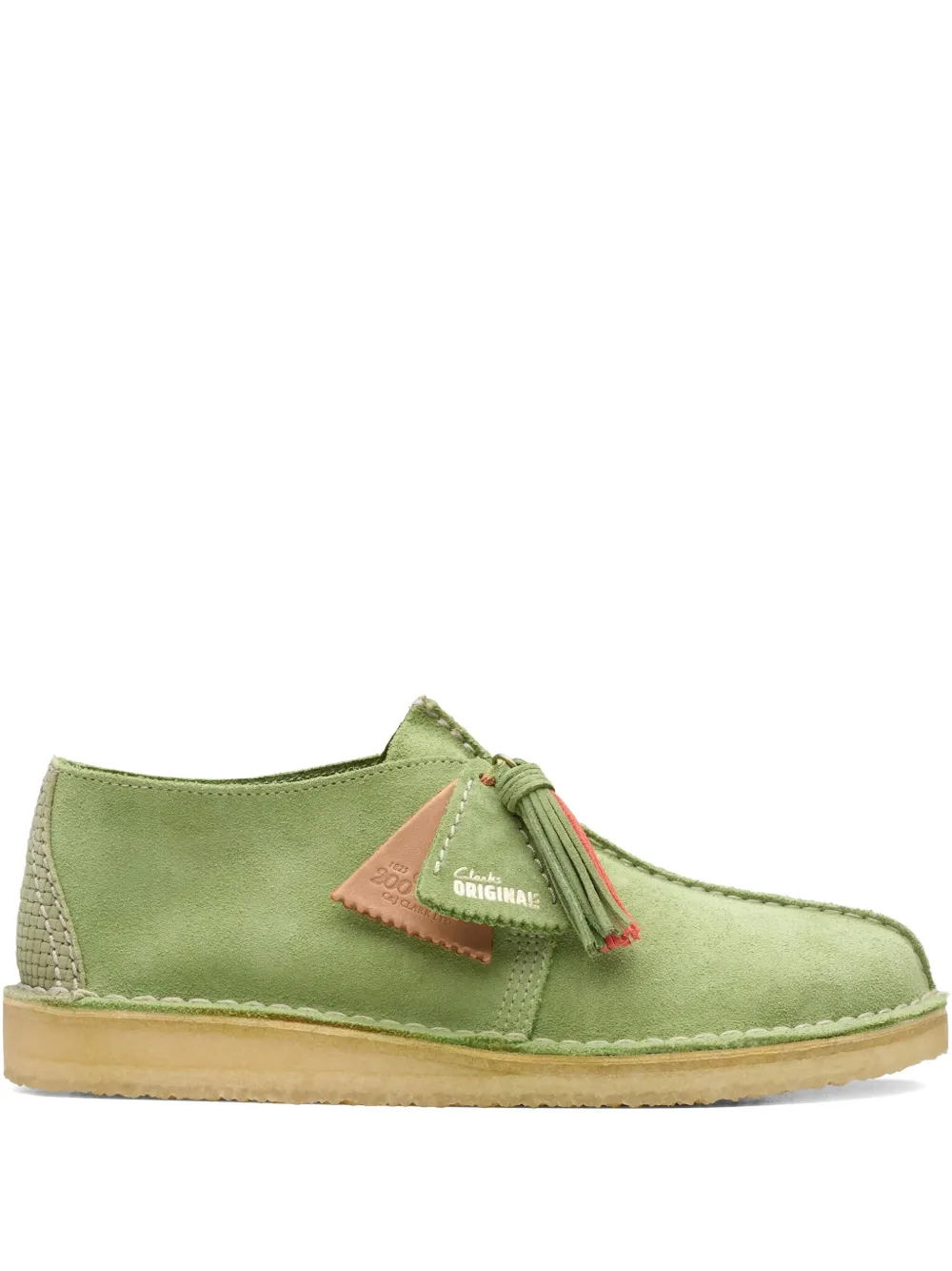 Clarks Originals Desert Trek derby schoenen Groen