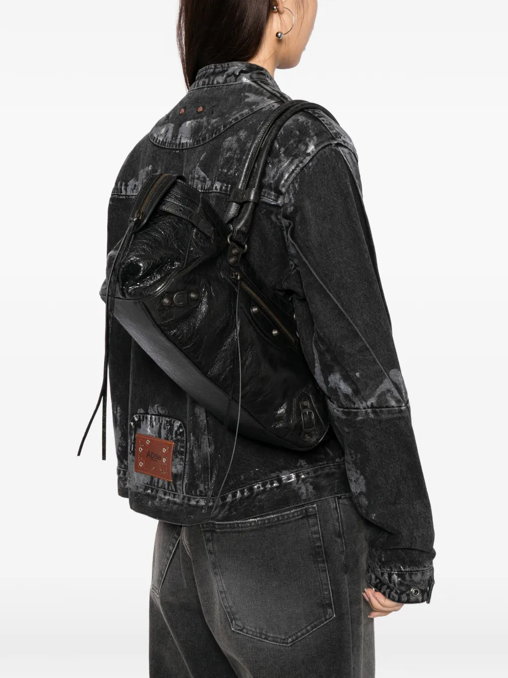 Balenciaga Le City schoudertas - Zwart