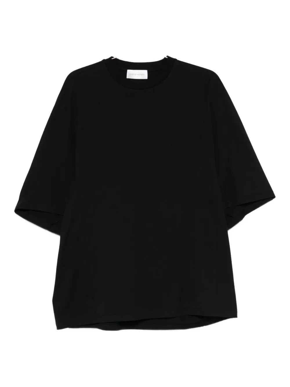 Christian Wijnants Tiriani split-sleeve top - ブラック Christian Wijnants Tiriani split-sleeve top - ブラック