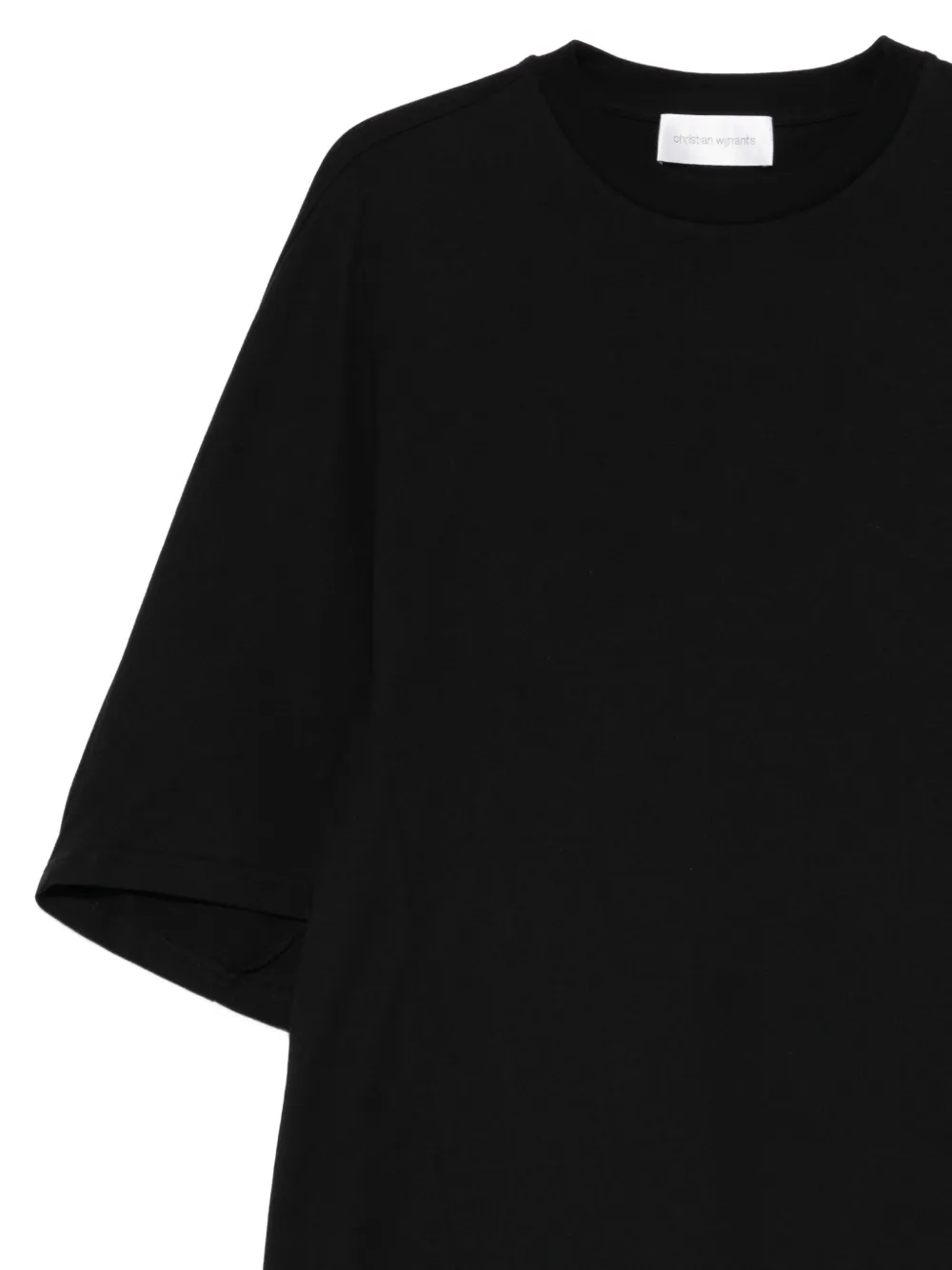 Christian Wijnants Tiriani top met split in de mouwen Zwart