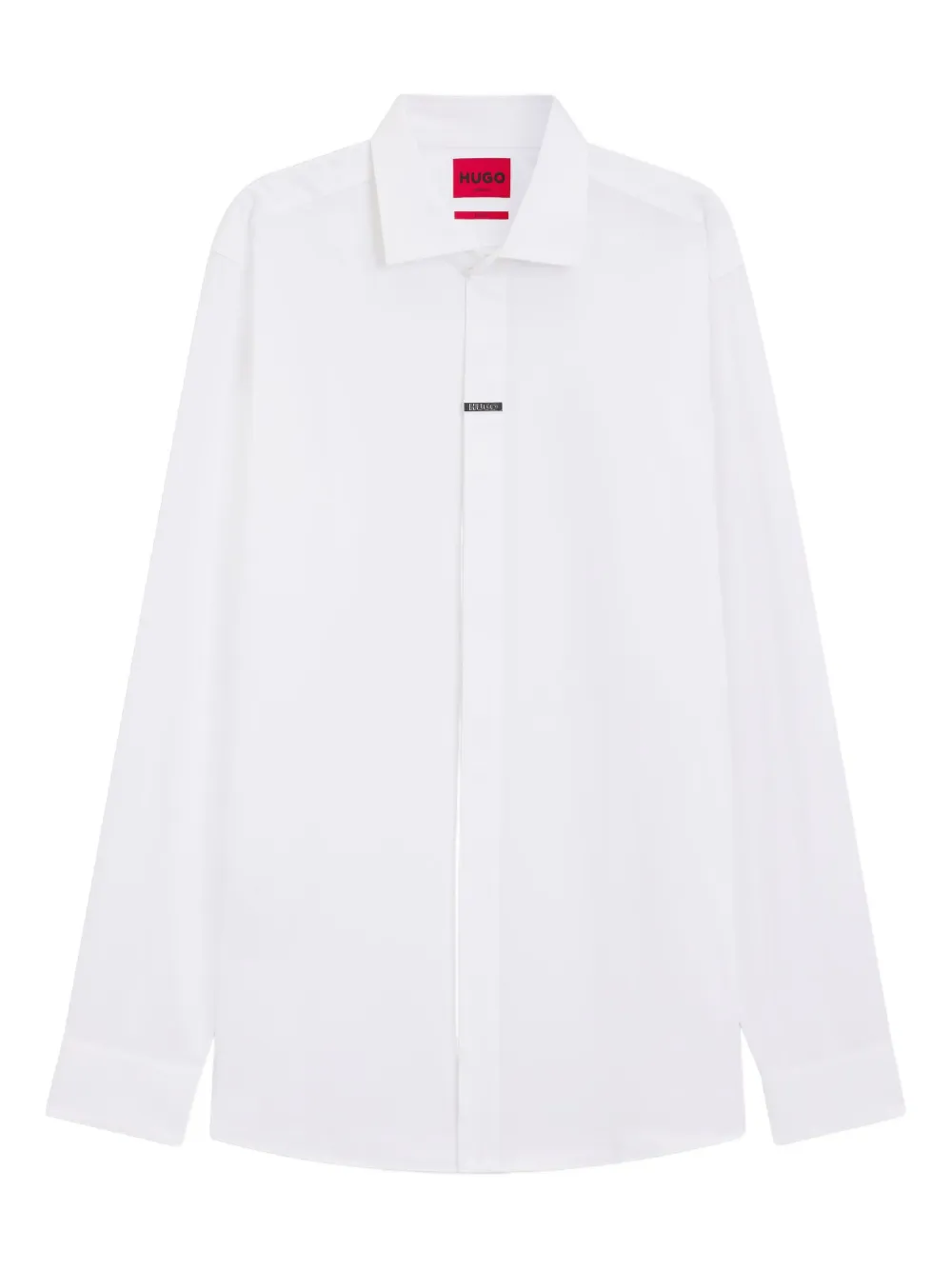 HUGO buttoned long-sleeve shirt | White | Image 1