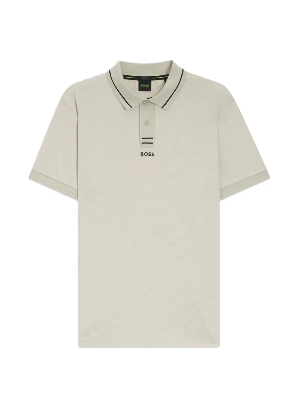 BOSS Poloshirt mit Logo-Detail - Nude
