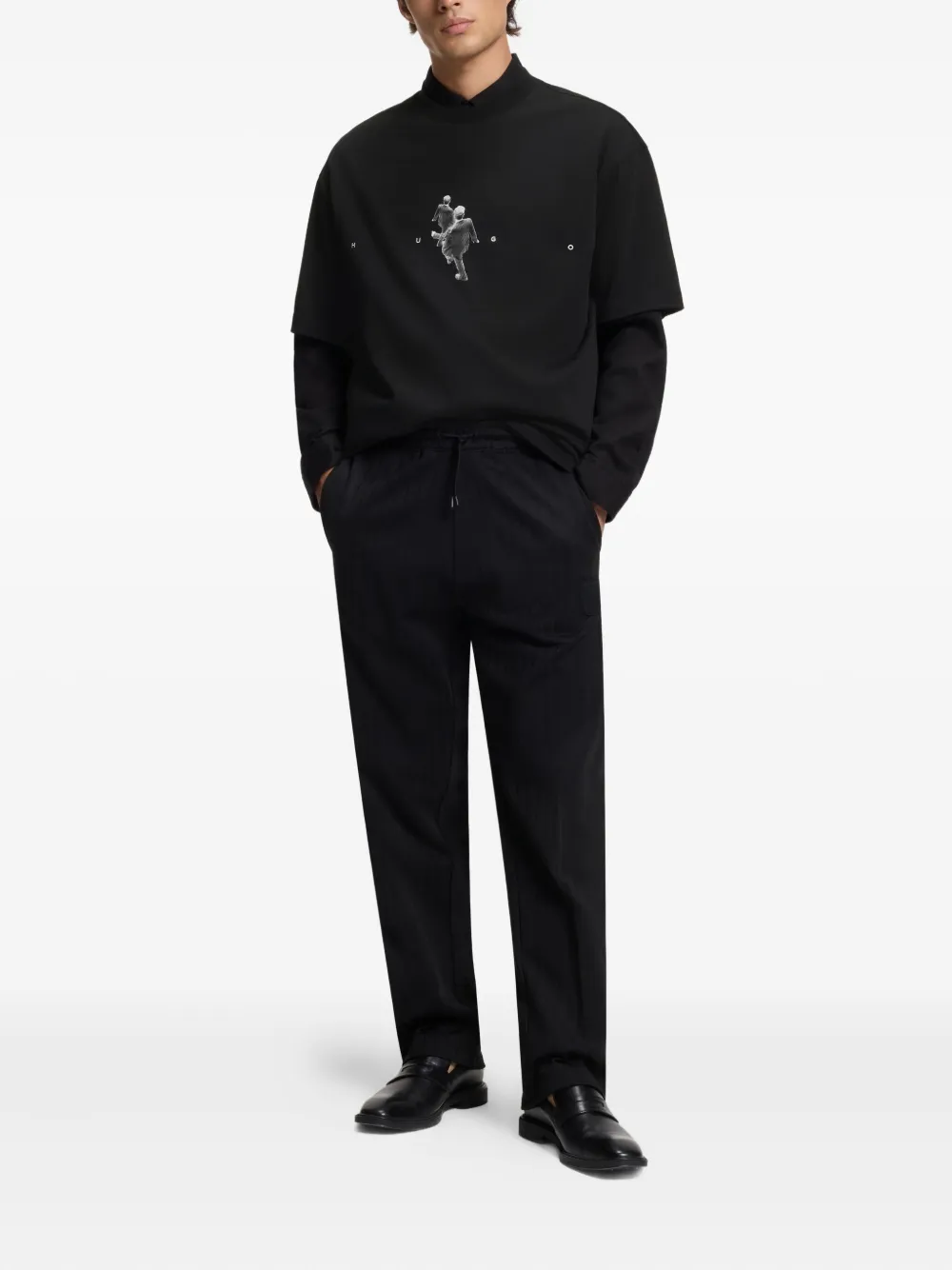 HUGO graphic-print T-shirt | T-Shirts | Image 2