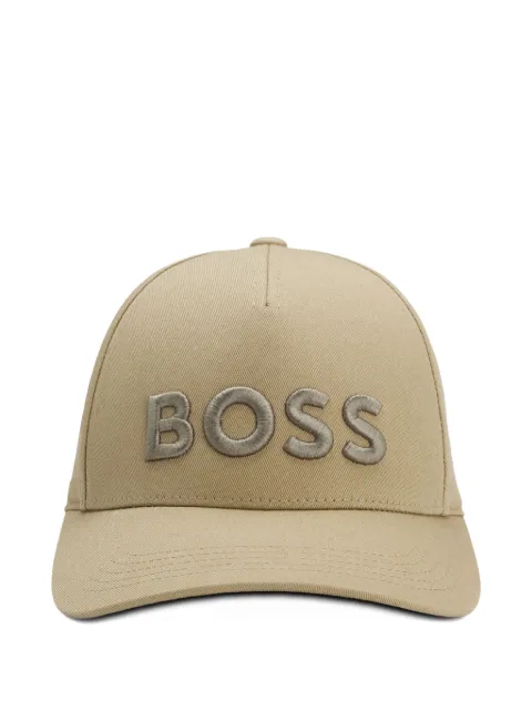 BOSS embroidered-logo cap