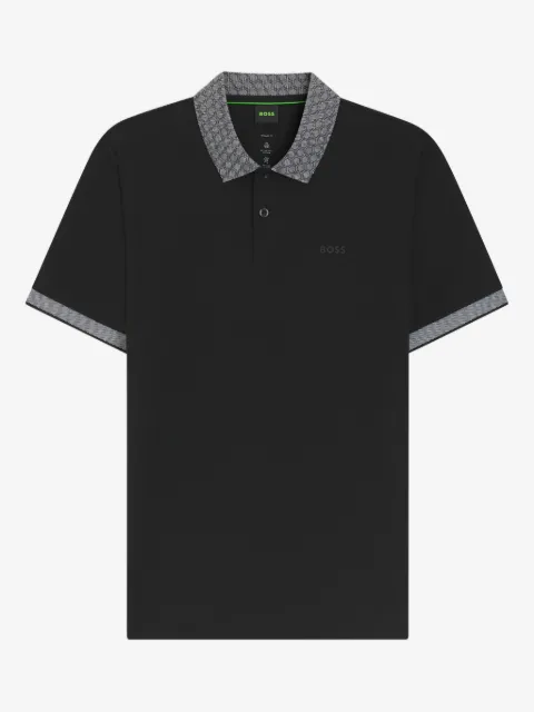 BOSS playera tipo polo en algodón stretch con control de humedad