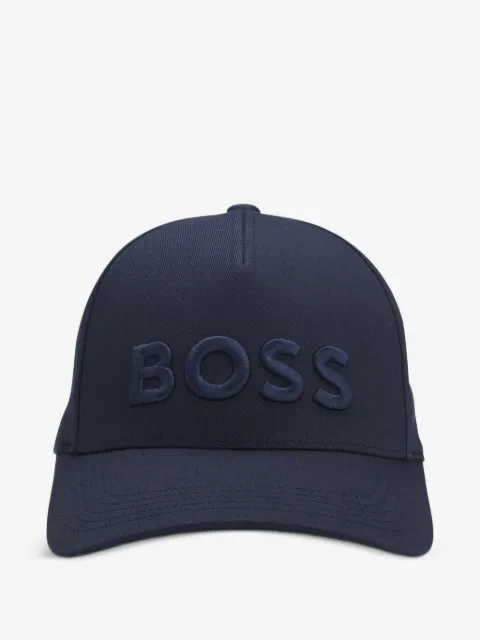 BOSS cotton-twill cap with embroidered logo