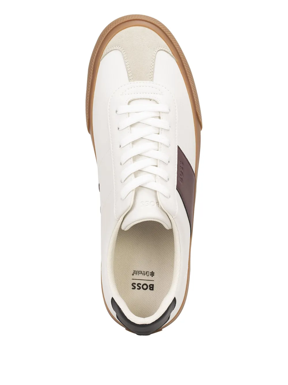 BOSS Sneakers met vlakken Wit