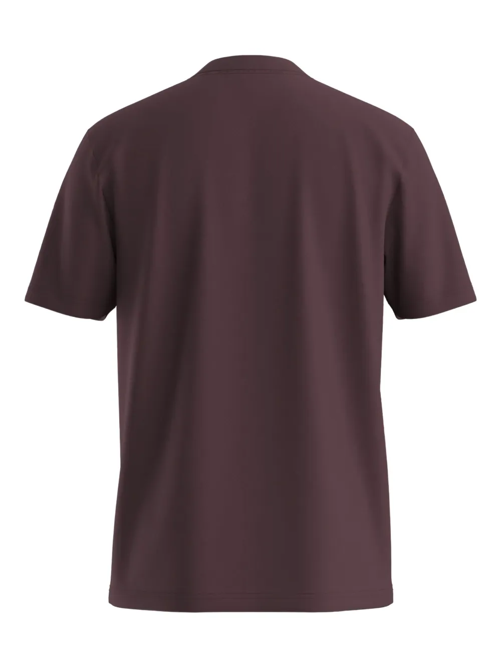 HUGO T-shirt met logodetail - Rood