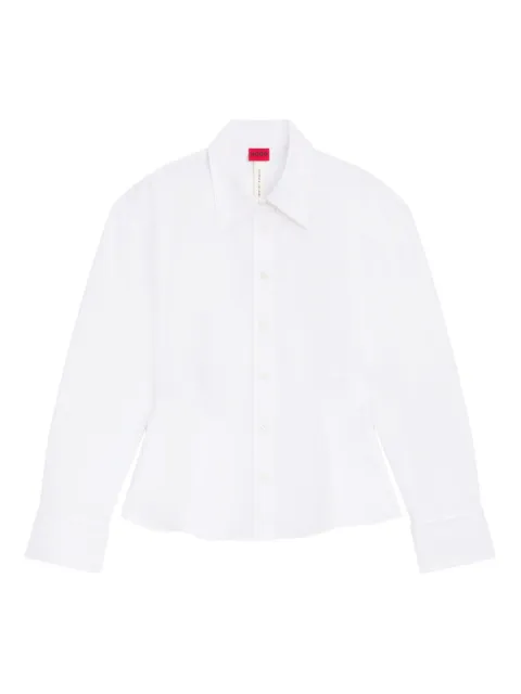 HUGO peplum cotton shirt