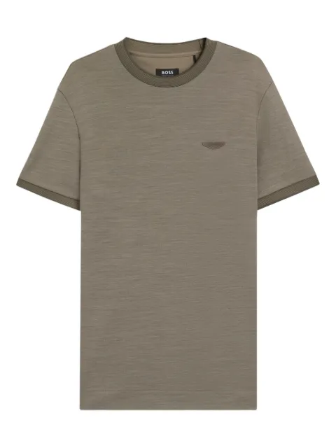 BOSS x ASTON MARTIN logo-detail T-shirt
