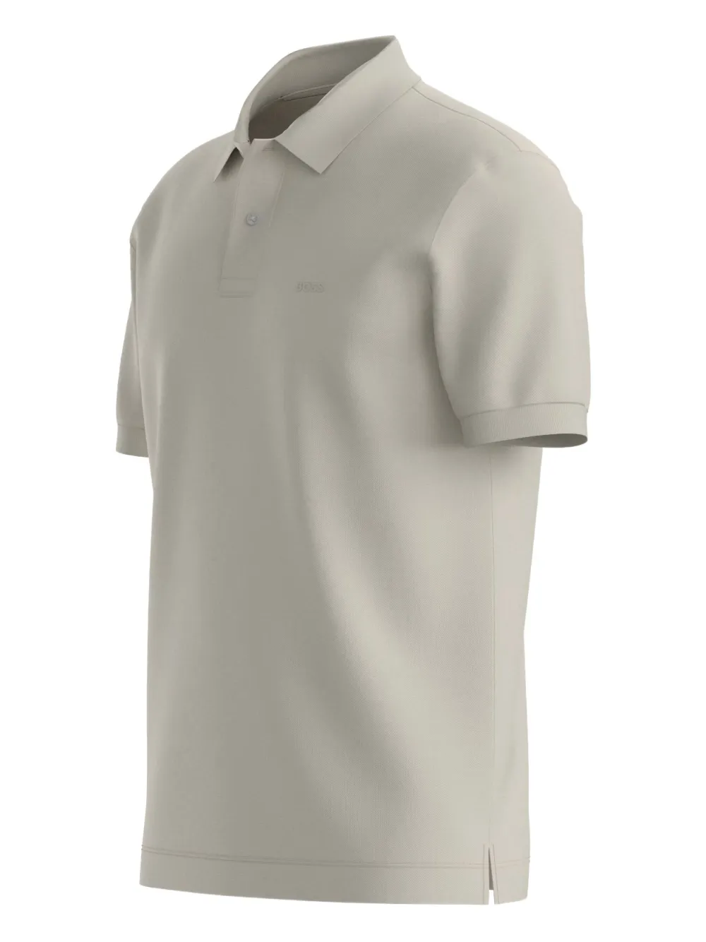  Boss Logo Polo Shirt - Neutrals 