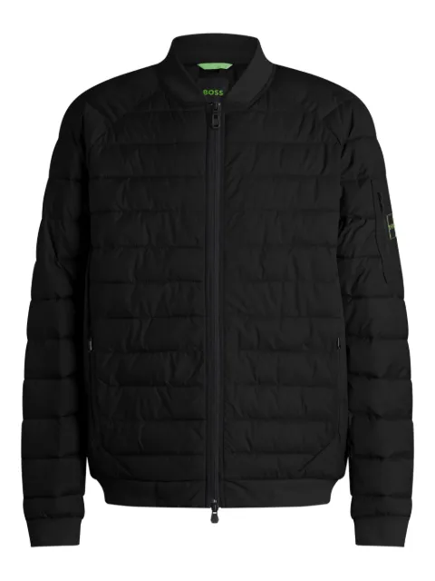 BOSS quilted bomber jacket