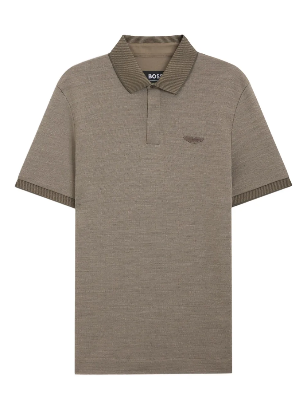 BOSS x Aston Martin Polo con logo - Toni neutri