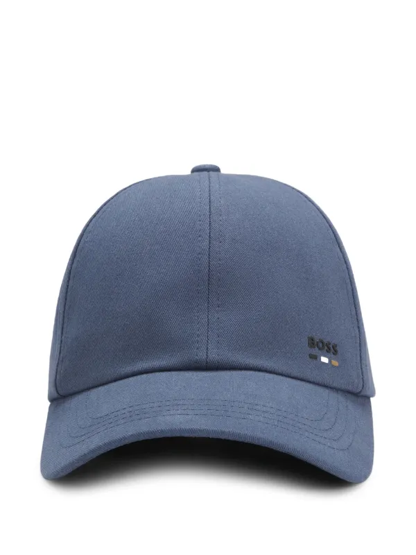 BOSS UV コットンツイル キャップ | ブルー | FARFETCH JP
