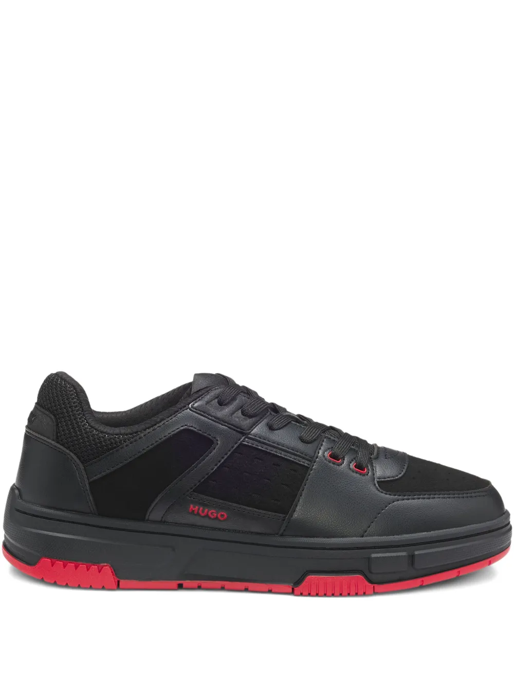 HUGO Sneakers con design a inserti - Nero