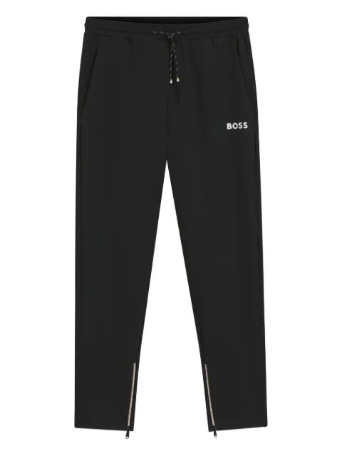 BOSS Spin zip-detail track pants