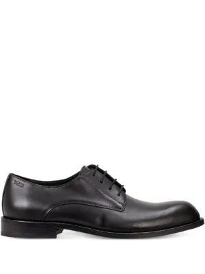 Clarks Originals Leather Wingtip Brogue Oxford Shoes | Black