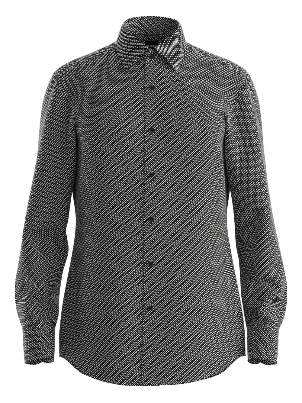 BOSS Camicia a fantasia - Nero