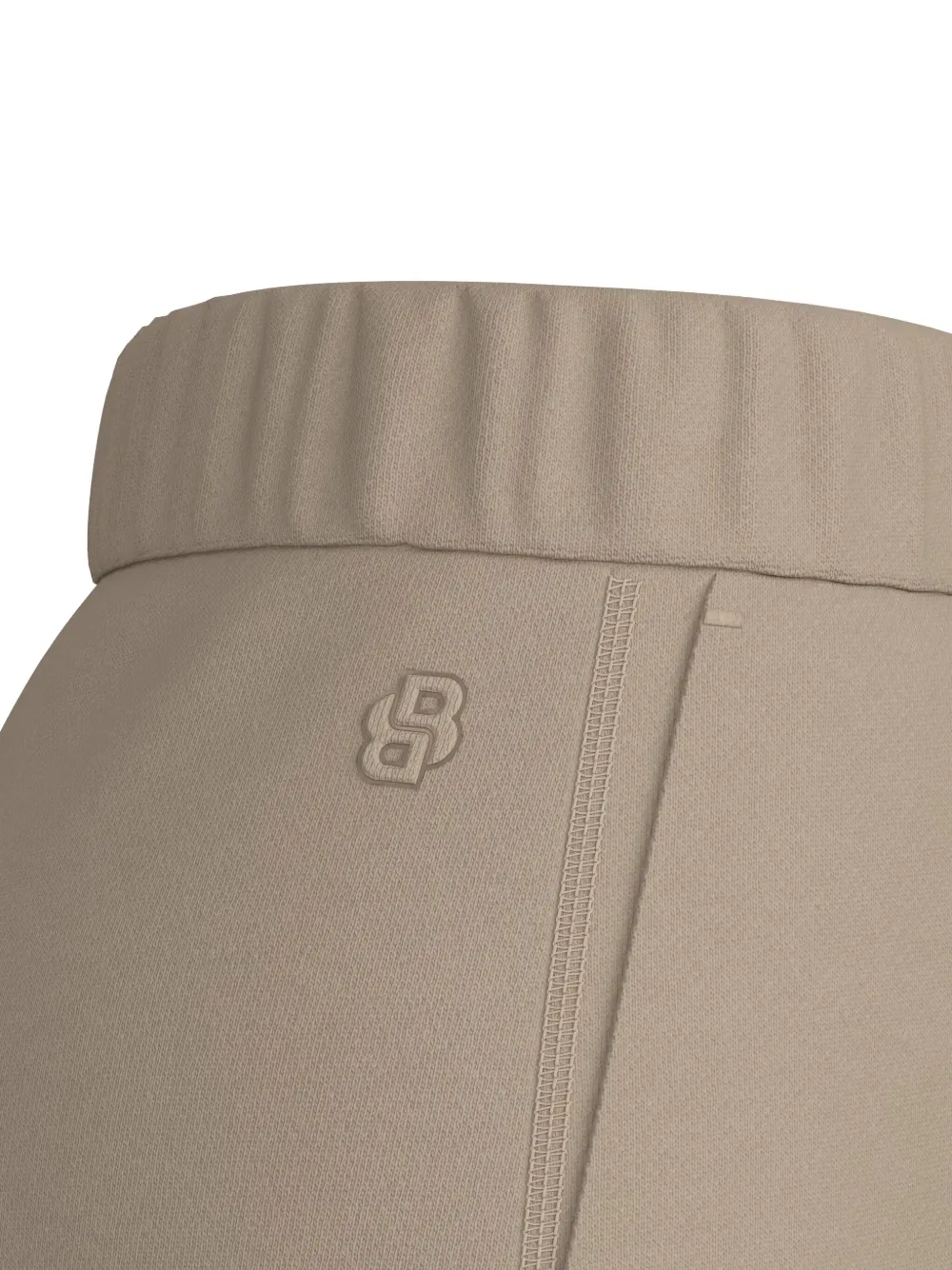 BOSS Trainingsbroek met trekkoord Beige