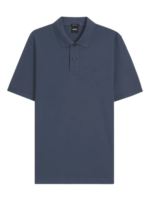 BOSS playera tipo polo con botones