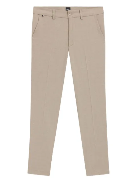 BOSS button trousers