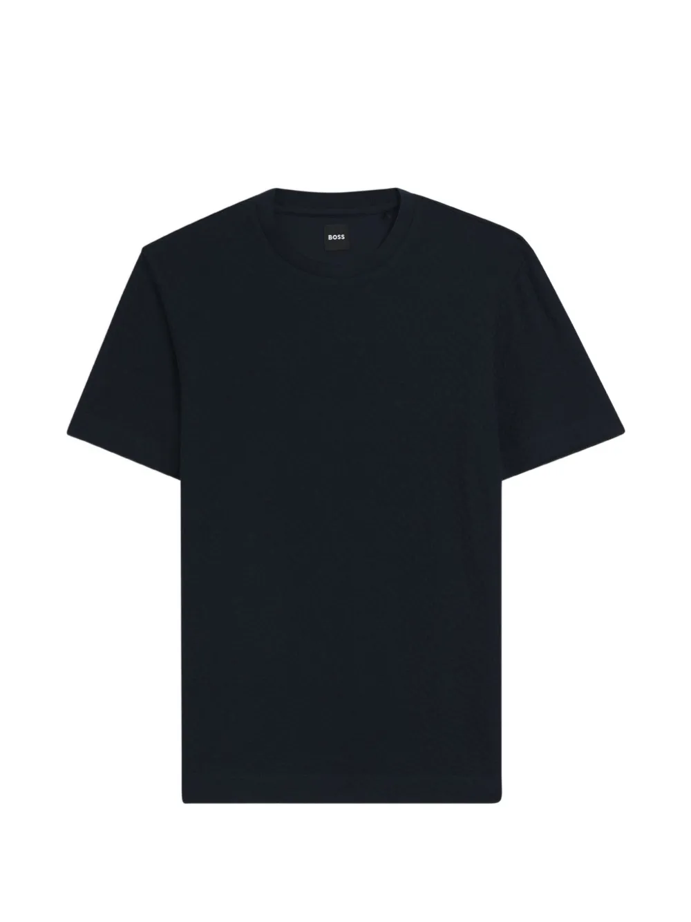 BOSS Katoenen T-shirt Blauw