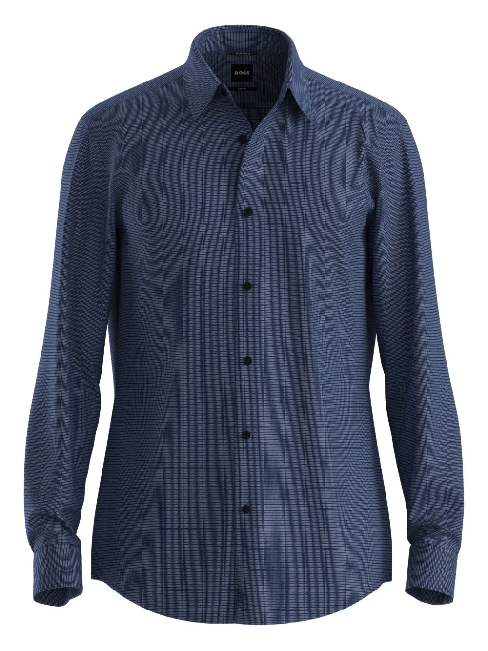 Hugo Boss Buttoned Shirt In Blue