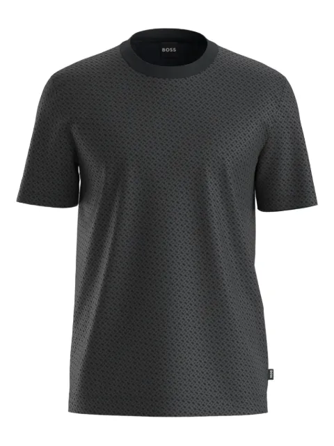 BOSS patterned T-shirt