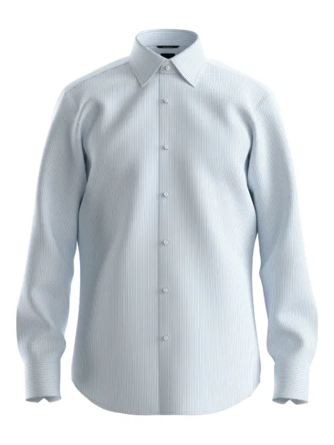 BOSS Camisa listrada com stretch