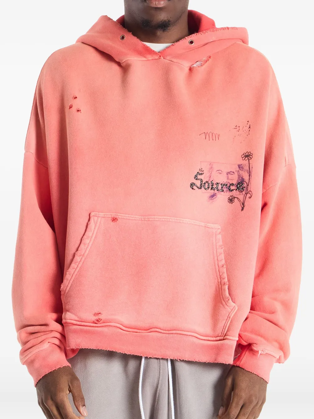 Paly Source Family パーカー - レッド Paly Source Family パーカー - レッド