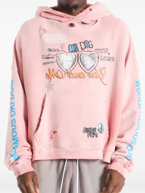 Paly Oki Dog graphic-print hoodie