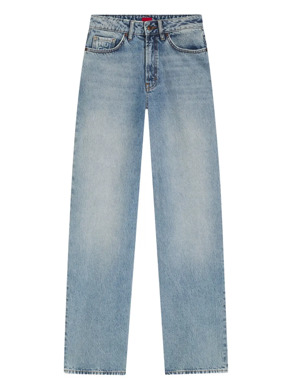 HUGO Jeans con logo - Blu