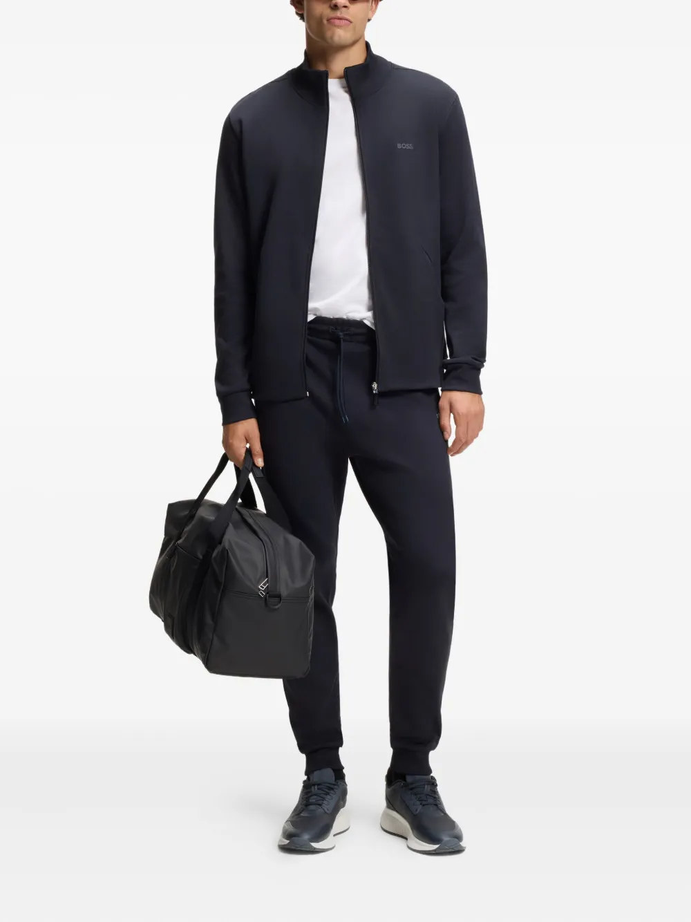 BOSS TTNM EVO sneakers met textuur Blauw