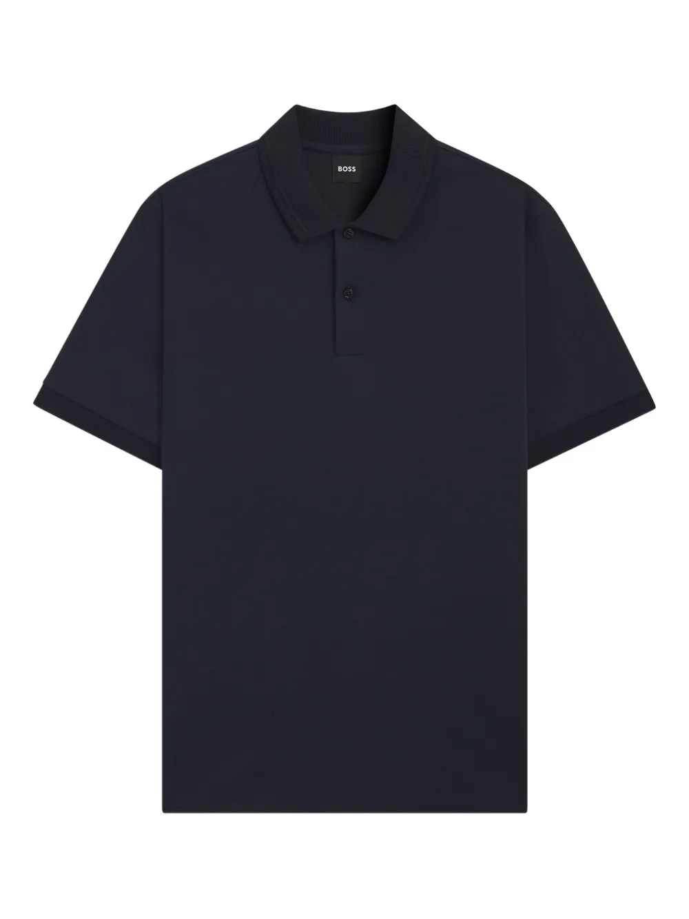 BOSS Polo a maniche corte con bottoni - Blu