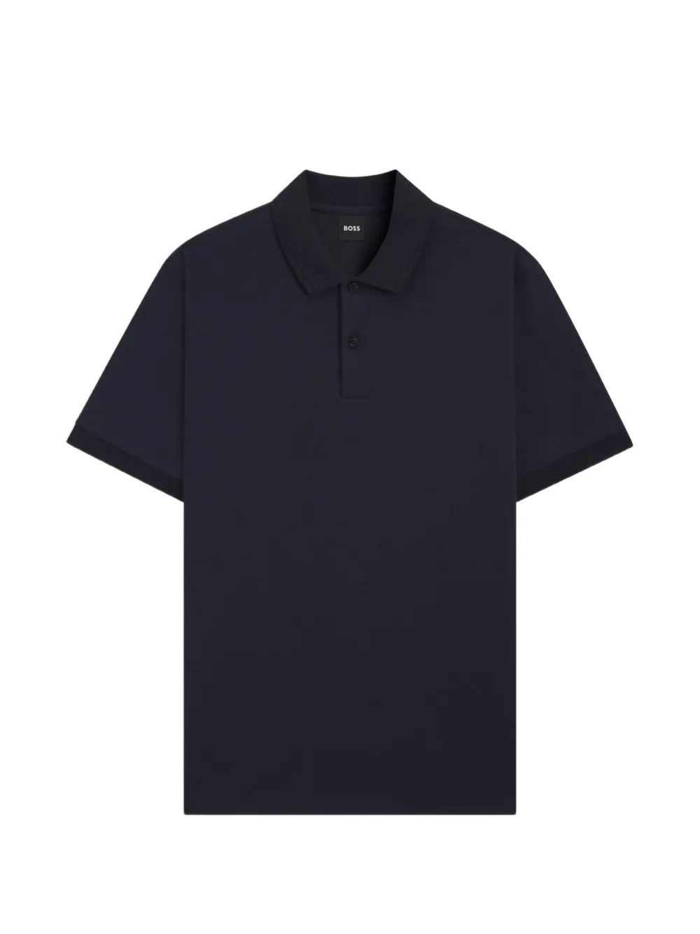 BOSS Polo a maniche corte con bottoni - Blu