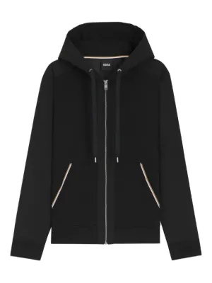 Aape ブラック ジップアップパーカー L AAPE BY A BATHING APE（エーエイプバイアベイシングエイプ） ジップ