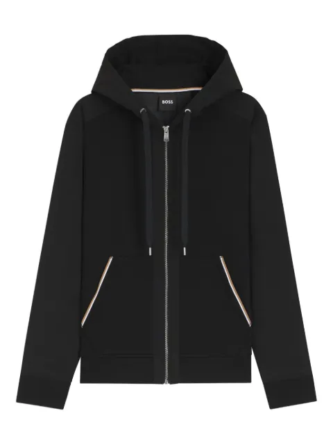 BOSS Hoodie mit Reißverschluss