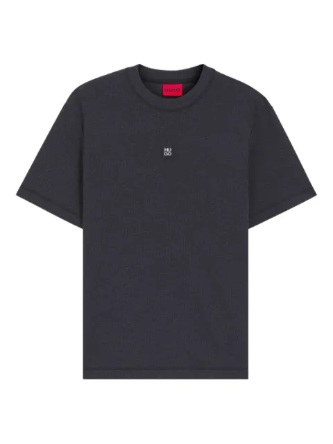 HUGO T-shirt con applicazione logo