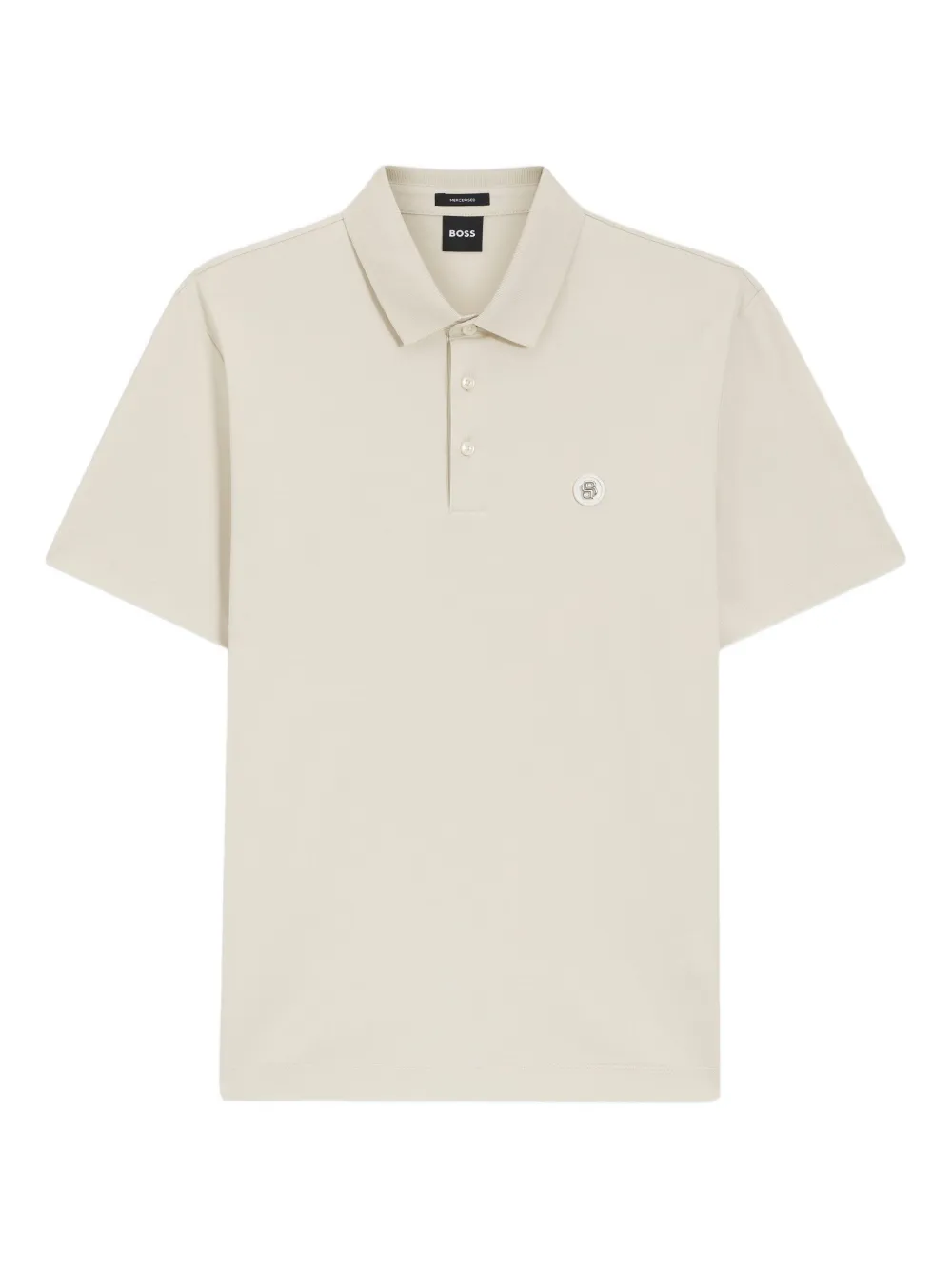 BOSS Polo con logo - Toni neutri