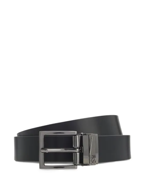 HUGO Cinto dupla face com fivela