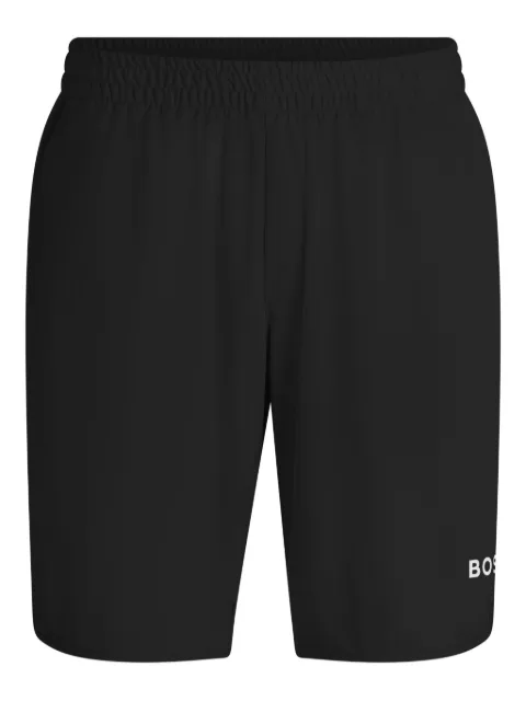 BOSS logo track shorts