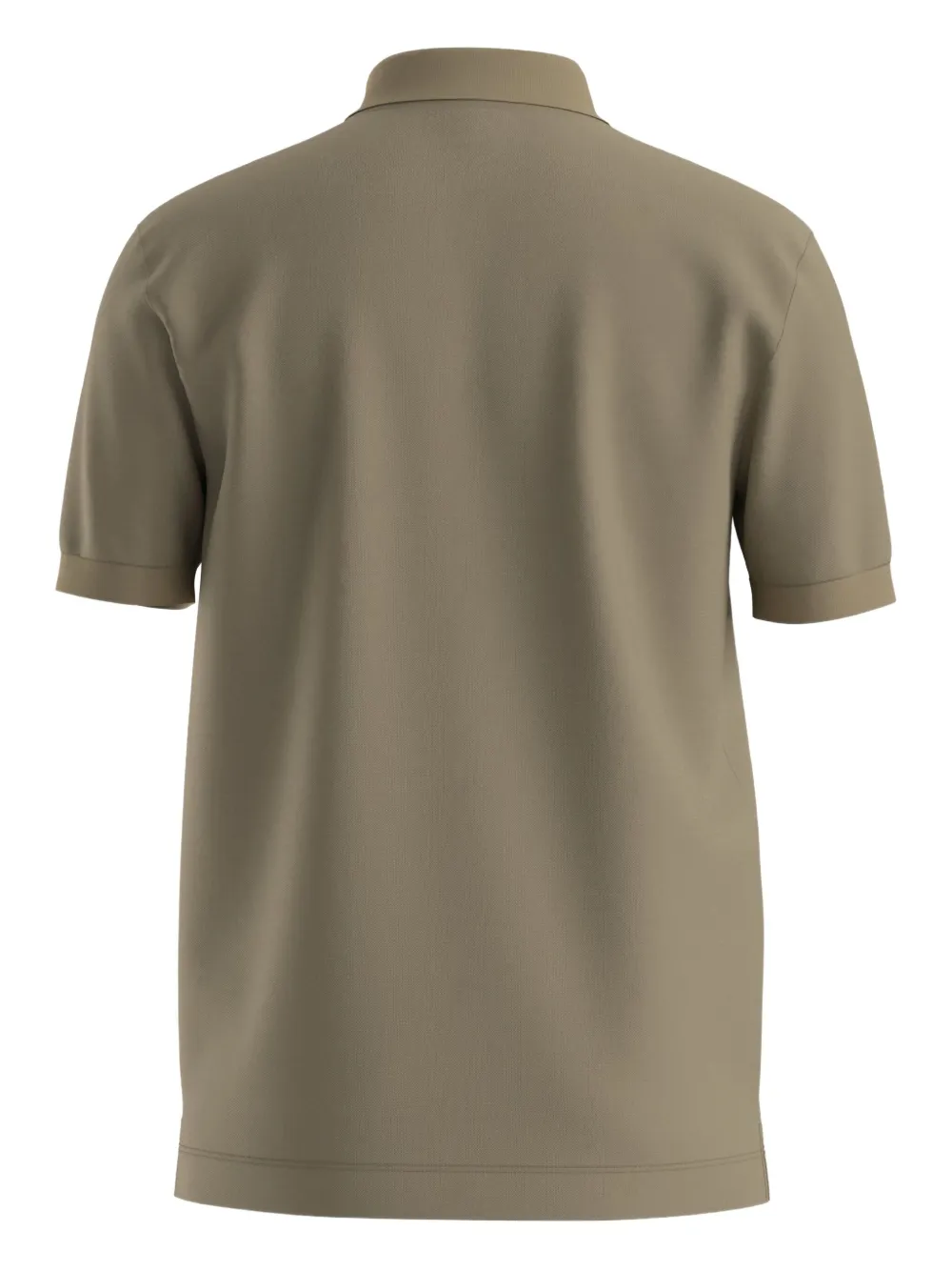 BOSS Poloshirt met knopen - Beige