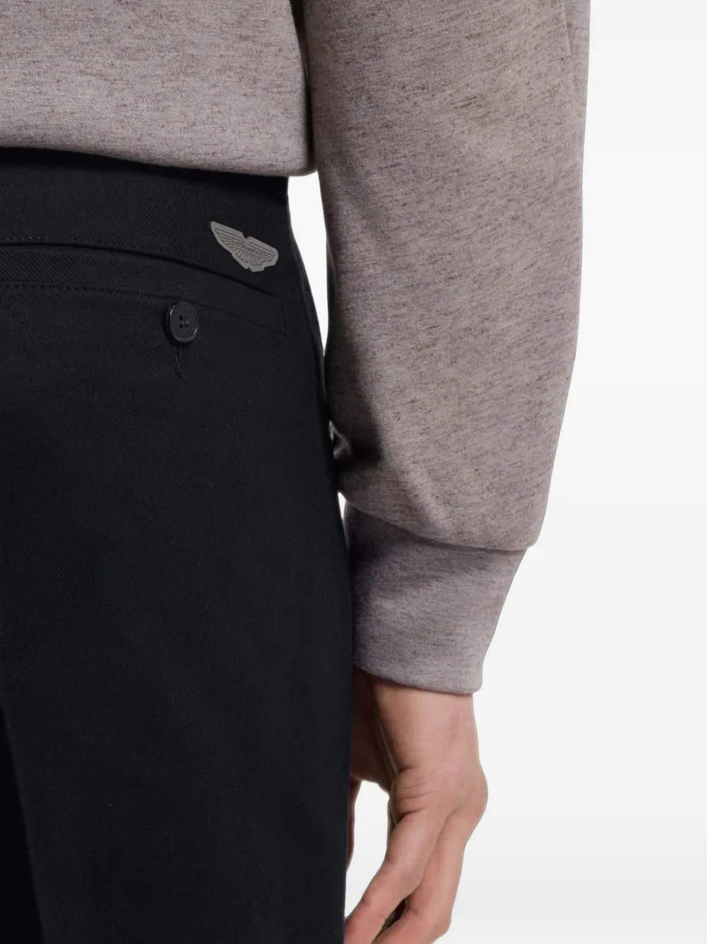 BOSS x Aston Martin slim-fit broek Blauw