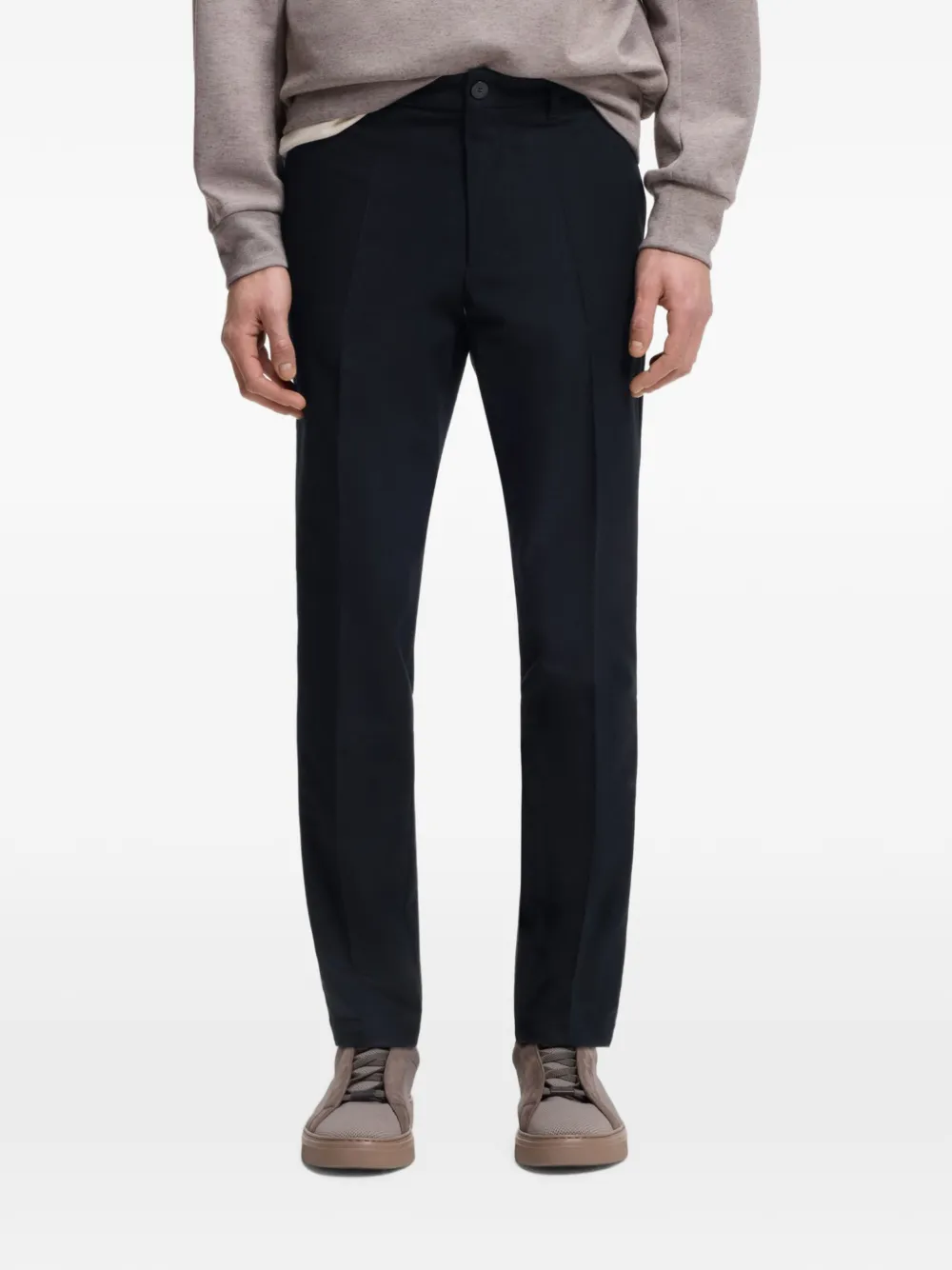 BOSS x Aston Martin slim-fit broek Blauw