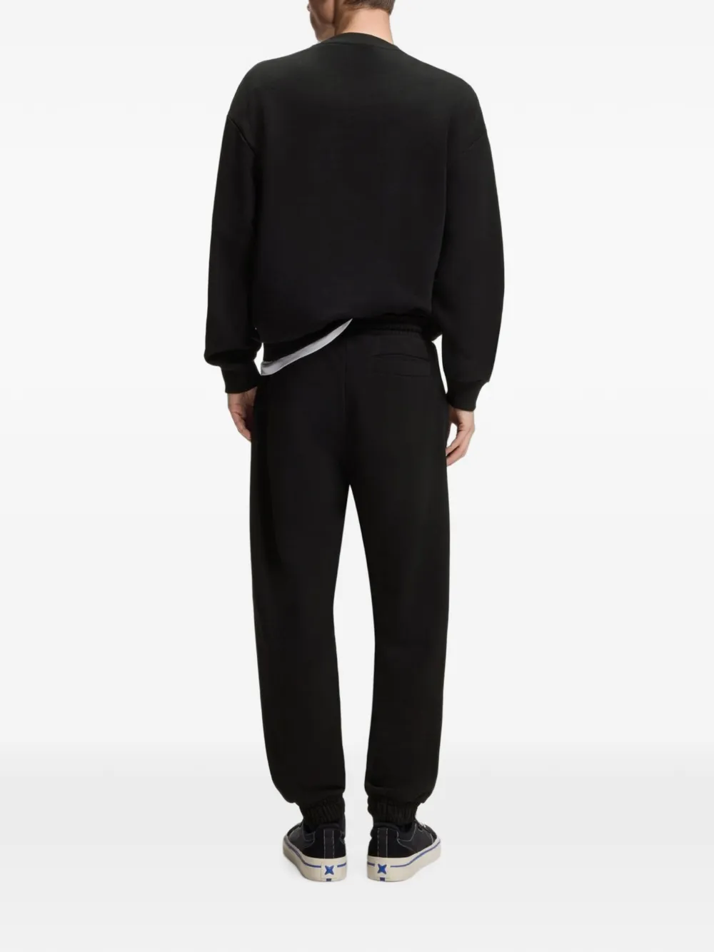 HUGO Trainingsbroek met elastische taille Zwart