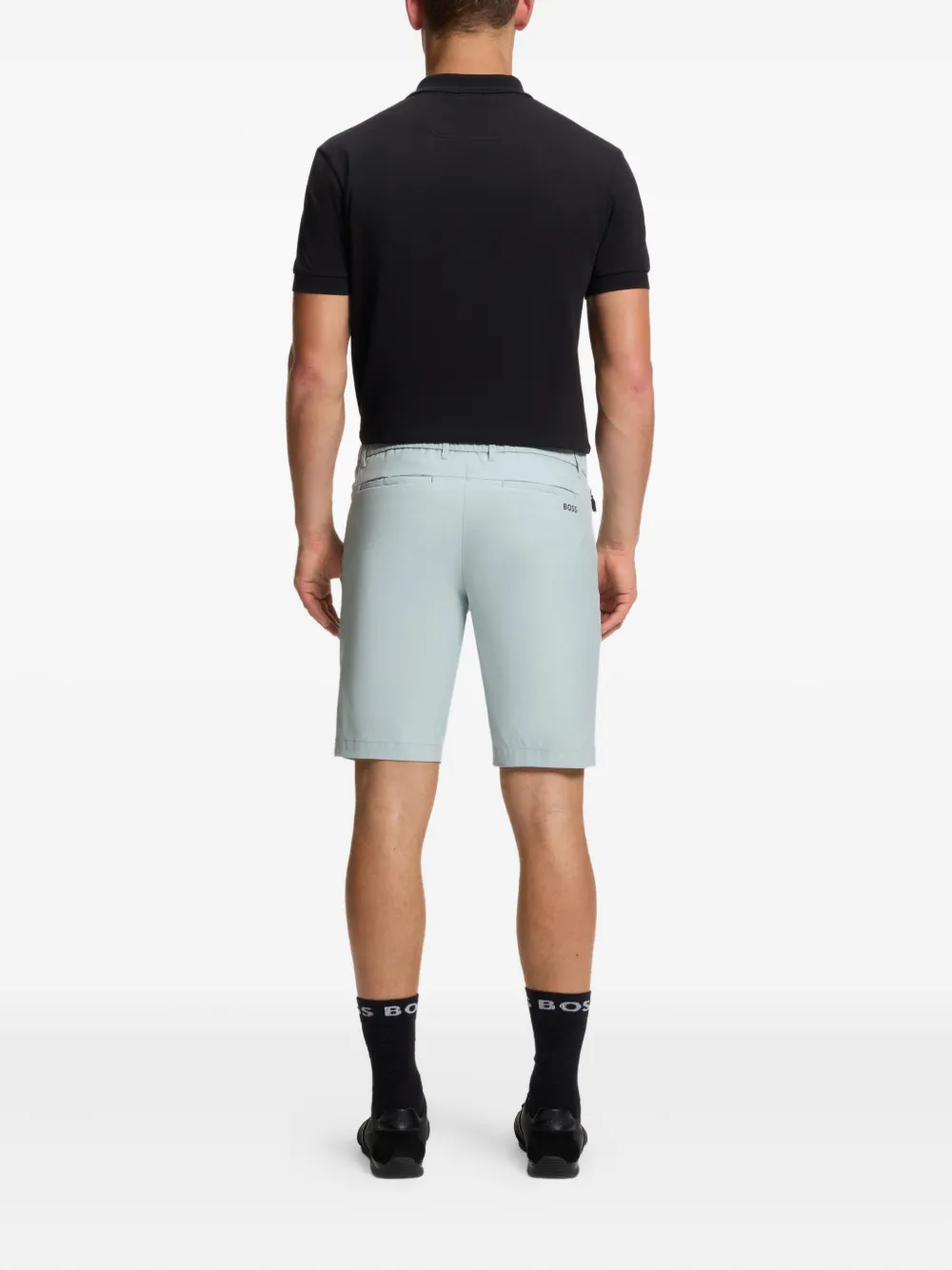 Easy-Iron Buttoned Shorts