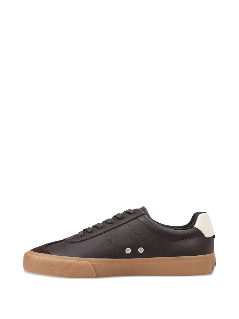 BOSS Sneakers met vlakken Bruin