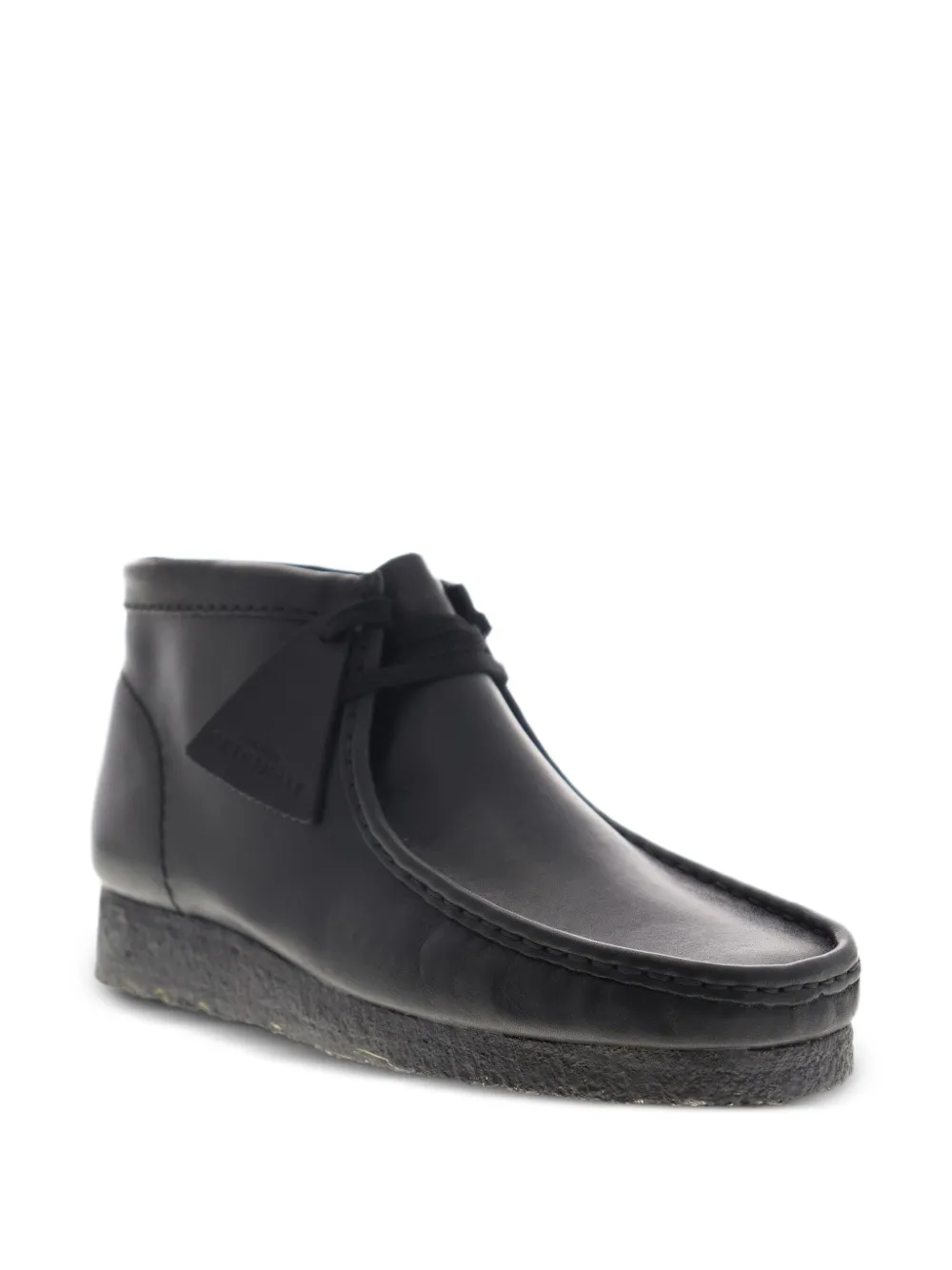 Clarks Originals Wallabee leren laarzen Zwart